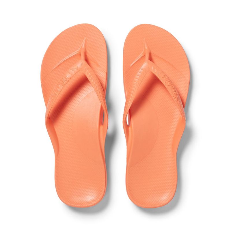 Archies - Arch Support Thongs Peach