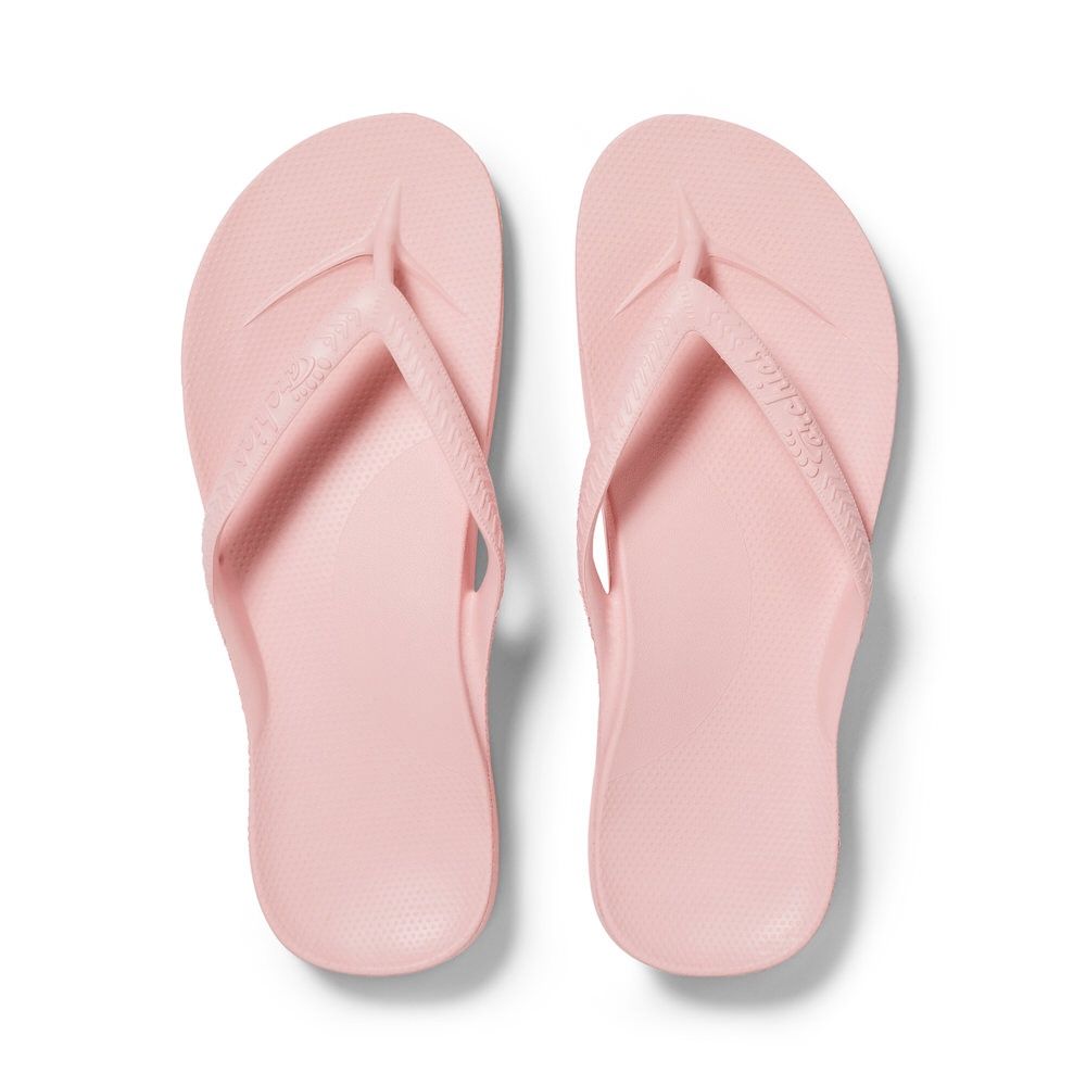 Archies - Arch Support Thongs Pink, Colour: Pink, Size: M4 / W5
