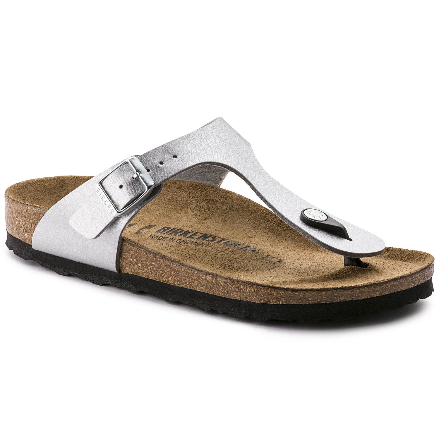 Birkenstock - Gizeh Birko-Flor Silver