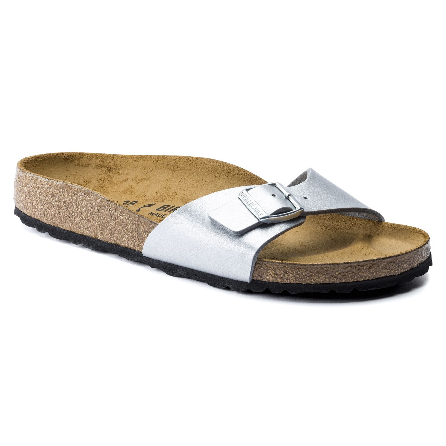 Birkenstock - Madrid Birko Flor Silver