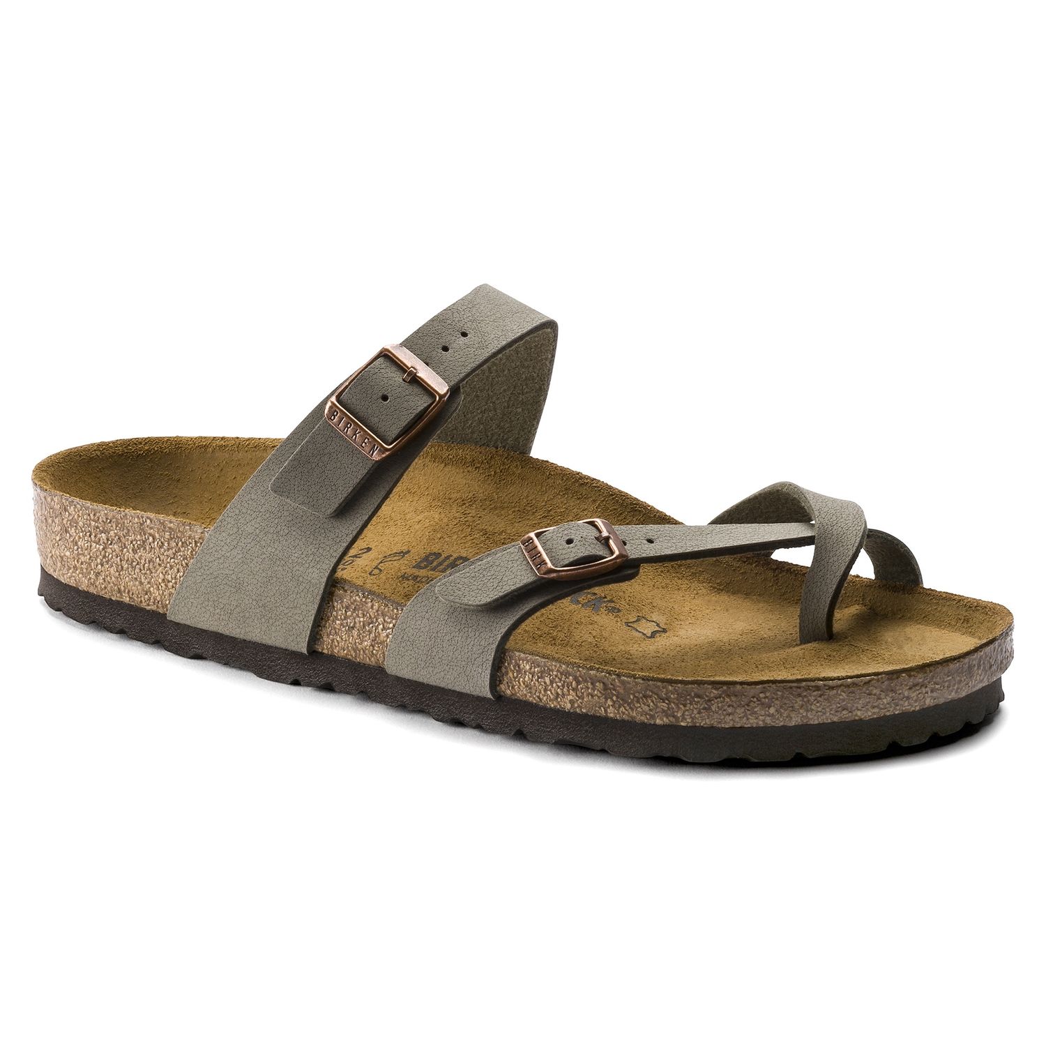 Birkenstock - Mayari BirkiBuc Stone