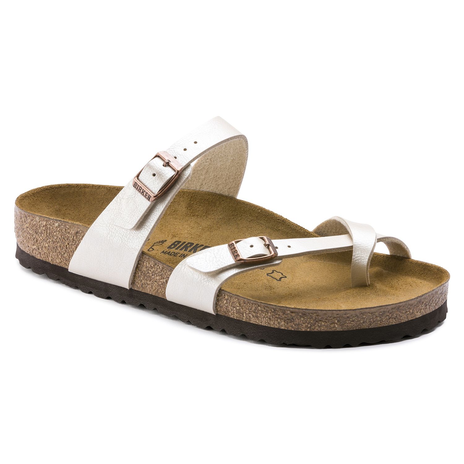 Birkenstock - Mayari Birko-Flor Graceful Pearl White