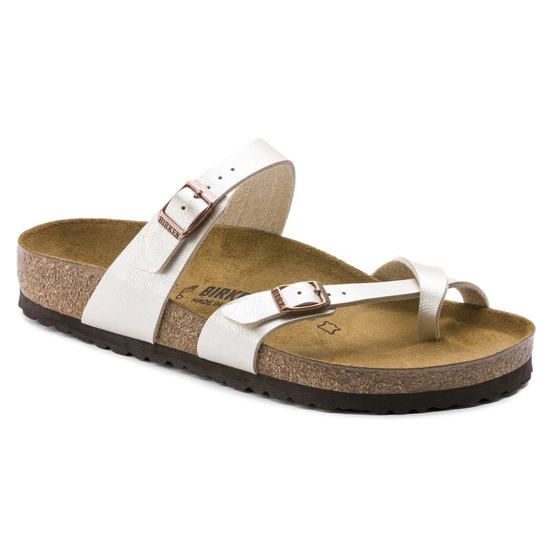 Birkenstock - Mayari Birko-Flor Graceful Pearl White