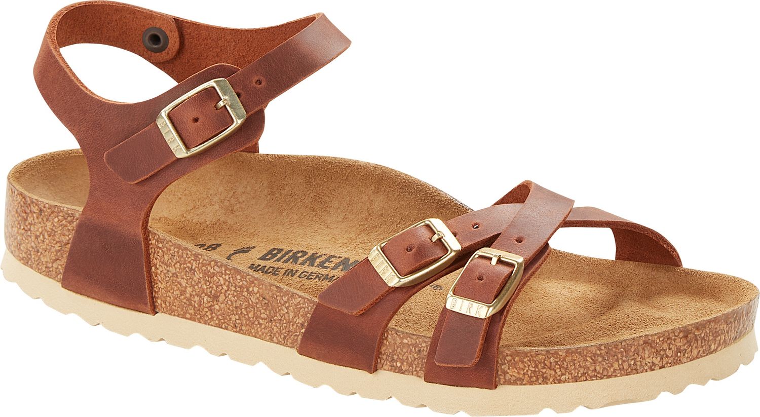 Birkenstock - Kumba Oiled Leather Cognac