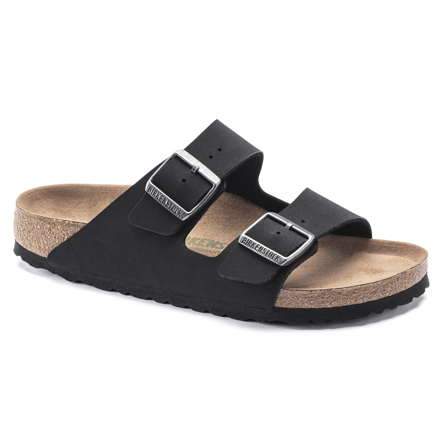 Birkenstock - Arizona BirkiBuc/MicroFibre Vegan Black