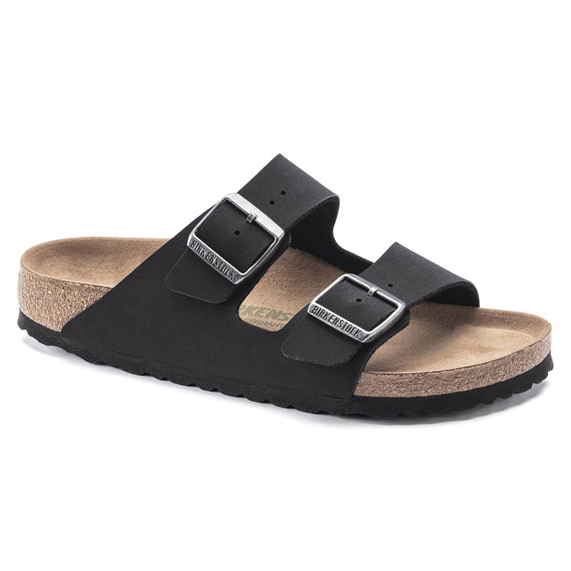 Birkenstock - Arizona BirkiBuc/MicroFibre Vegan Black