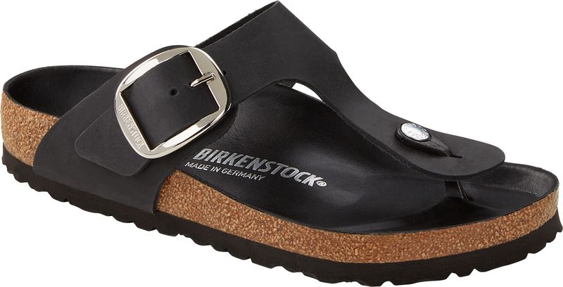 Birkenstock - Gizeh Big Buckle Oiled Leather Black