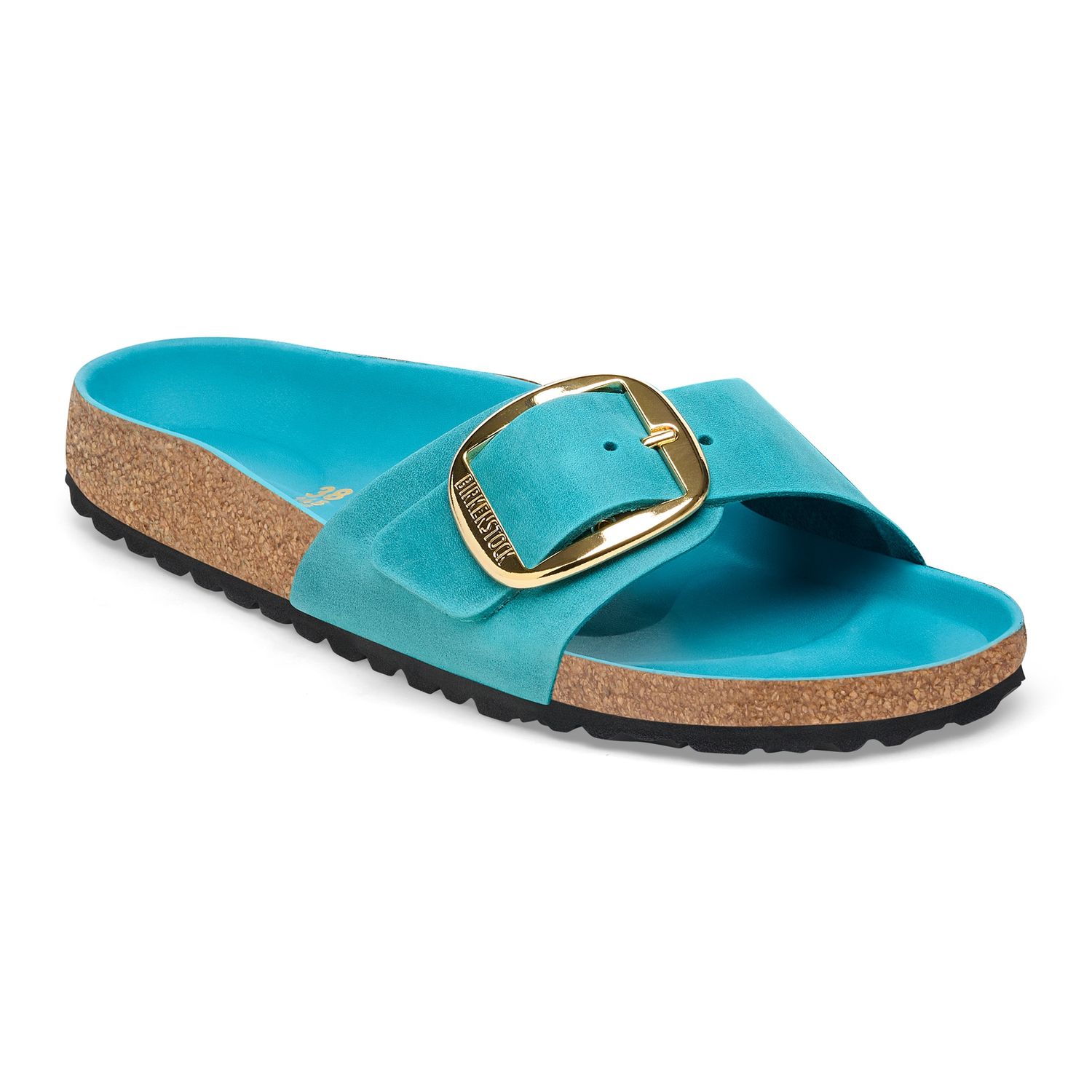 Birkenstock - Madrid Big Buckle Oiled Leather Biscay Bay