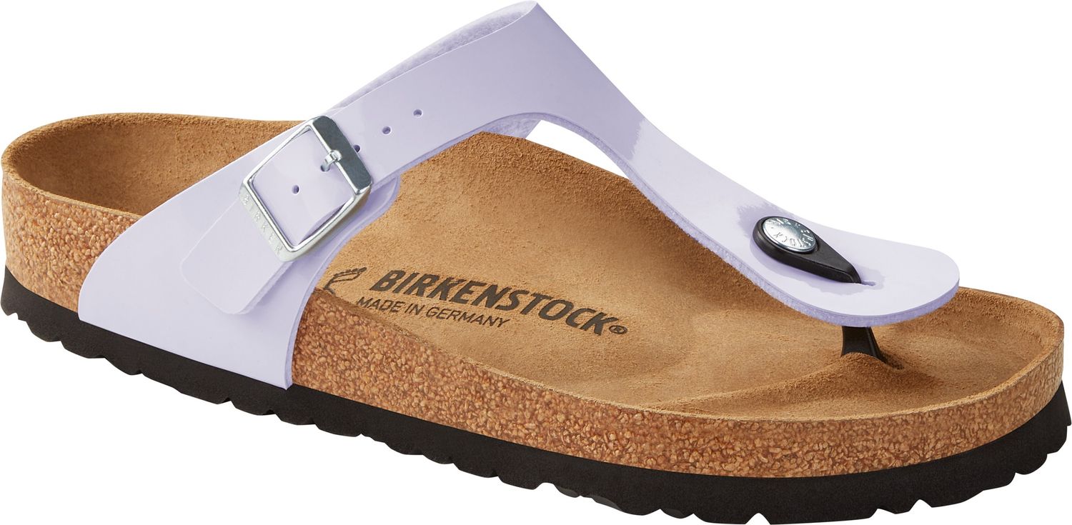 Birkenstock - Gizeh Birko-Flor Patent Purple Fog