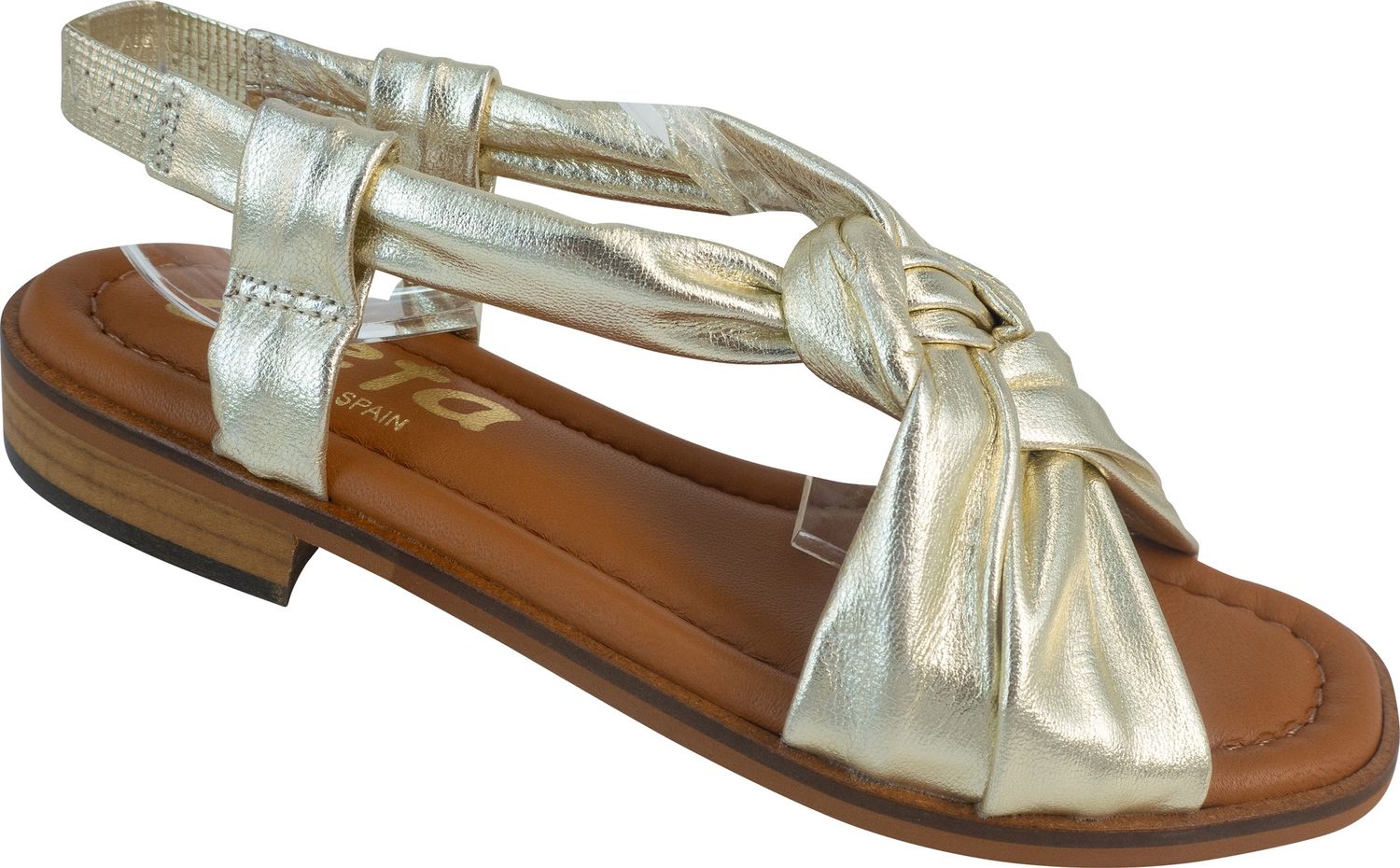 Zeta - Dulcie, Colour: Cabra Metal Platino, Size: 36