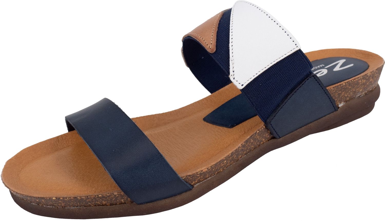 Zeta - Resort, Colour: Vaq. Marino-B/Blanco/Beige-B, Size: 36