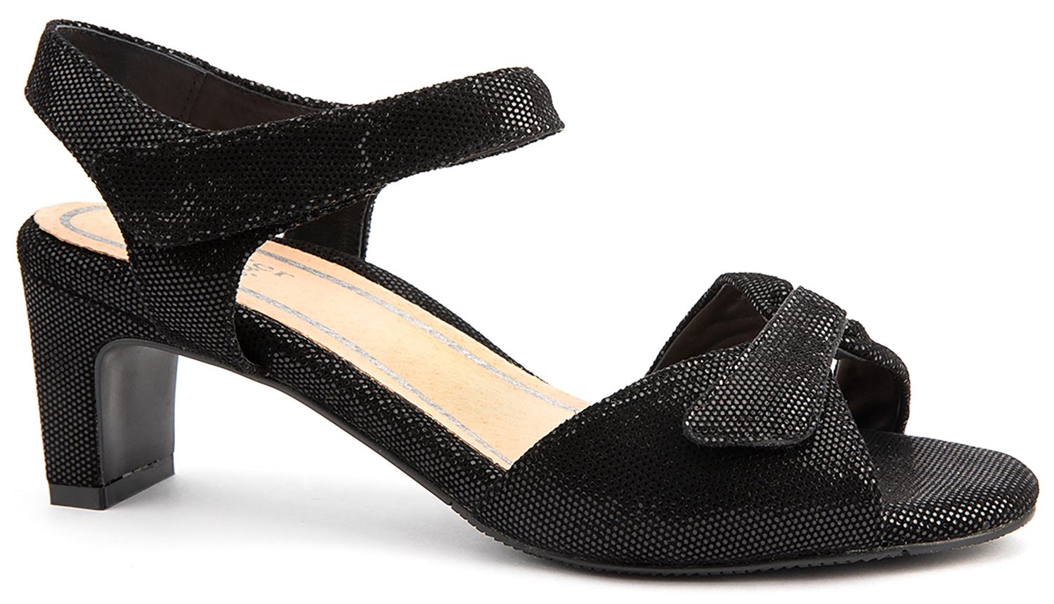 Silver Lining - Jamaica, Colour: Black Sparkle, Size: 36