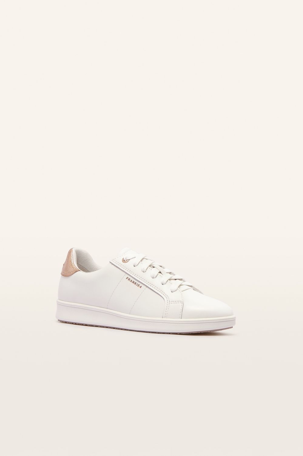 Frankie4 - Jackie V, Colour: White/Rose Gold, Size: 5