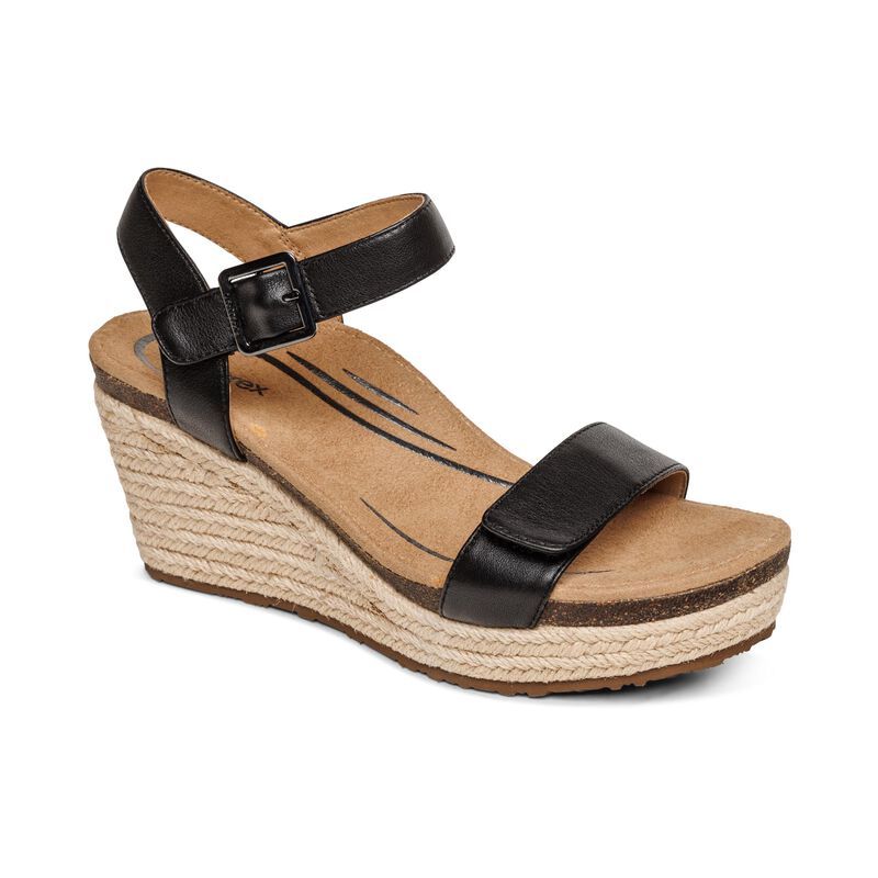 Aetrex - Sydney, Colour: Black, Size: 36