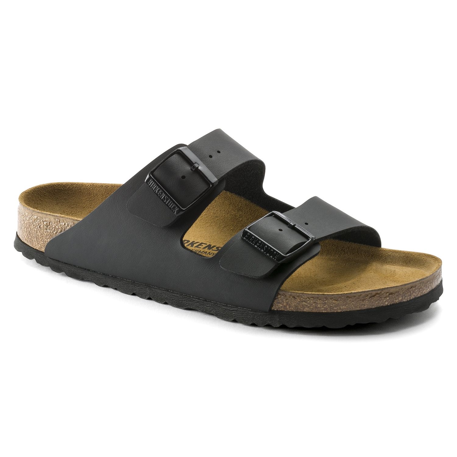 Birkenstock - Arizona Birko-Flor Black, Colour: Black, Fitting: Narrow, Size: 35