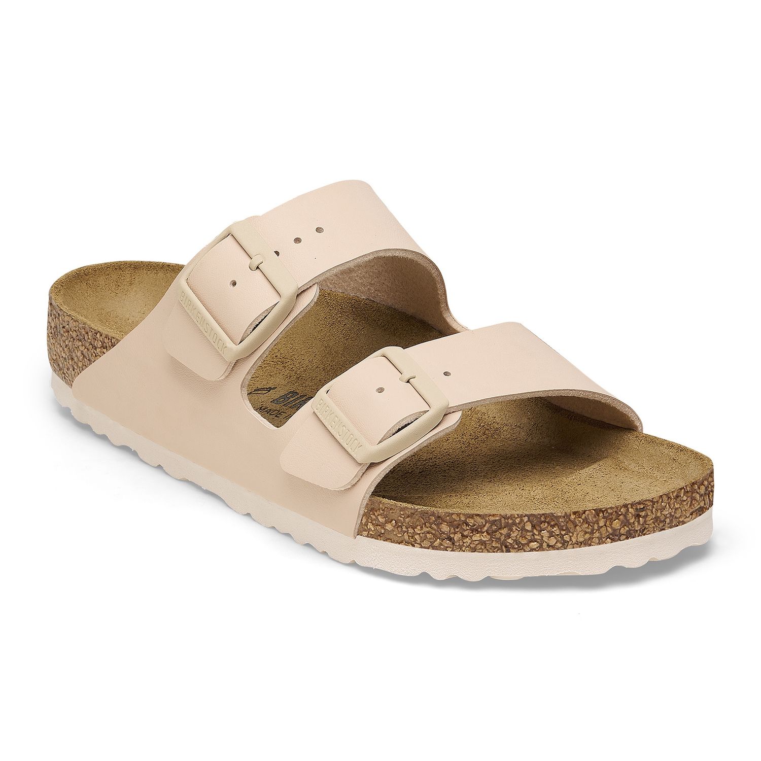 Birkenstock - Arizona Birko-Flor New Beige, Colour: New Beige, Fitting: Narrow, Size: 35