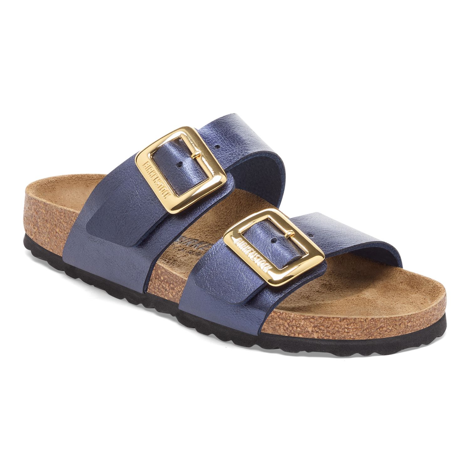 Birkenstock - Sydney Cushion Buckle Birko-Flor Graceful Midnight, Colour: Graceful Midnight, Fitting: Narrow, Size: 35