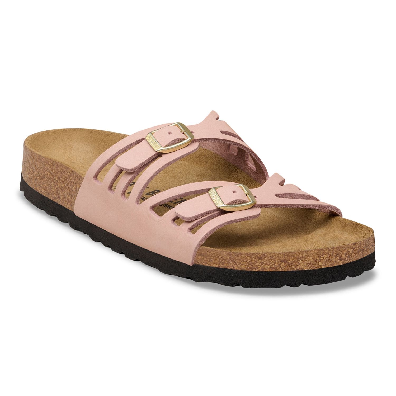 Birkenstock - Granada Nubuck Leather Soft Pink