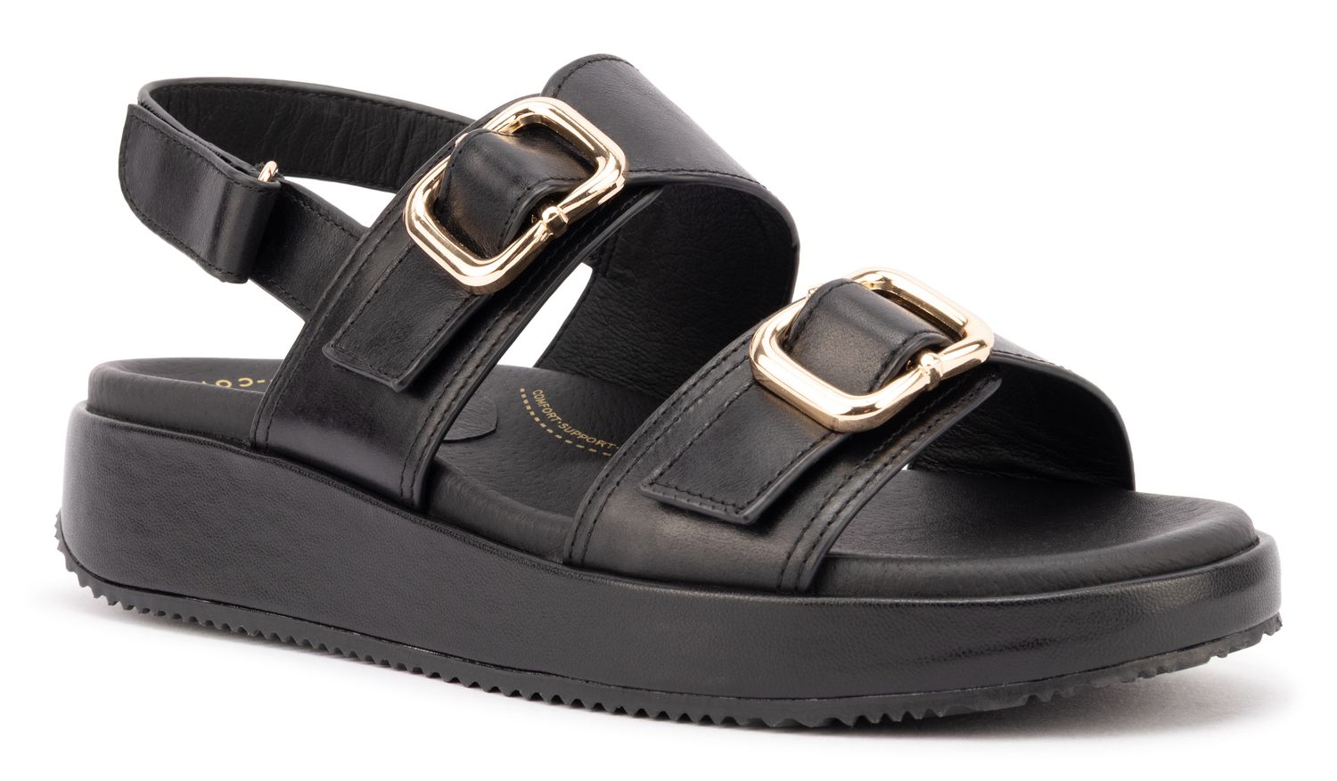 Silver Lining - Inglewood, Colour: Black, Size: 37