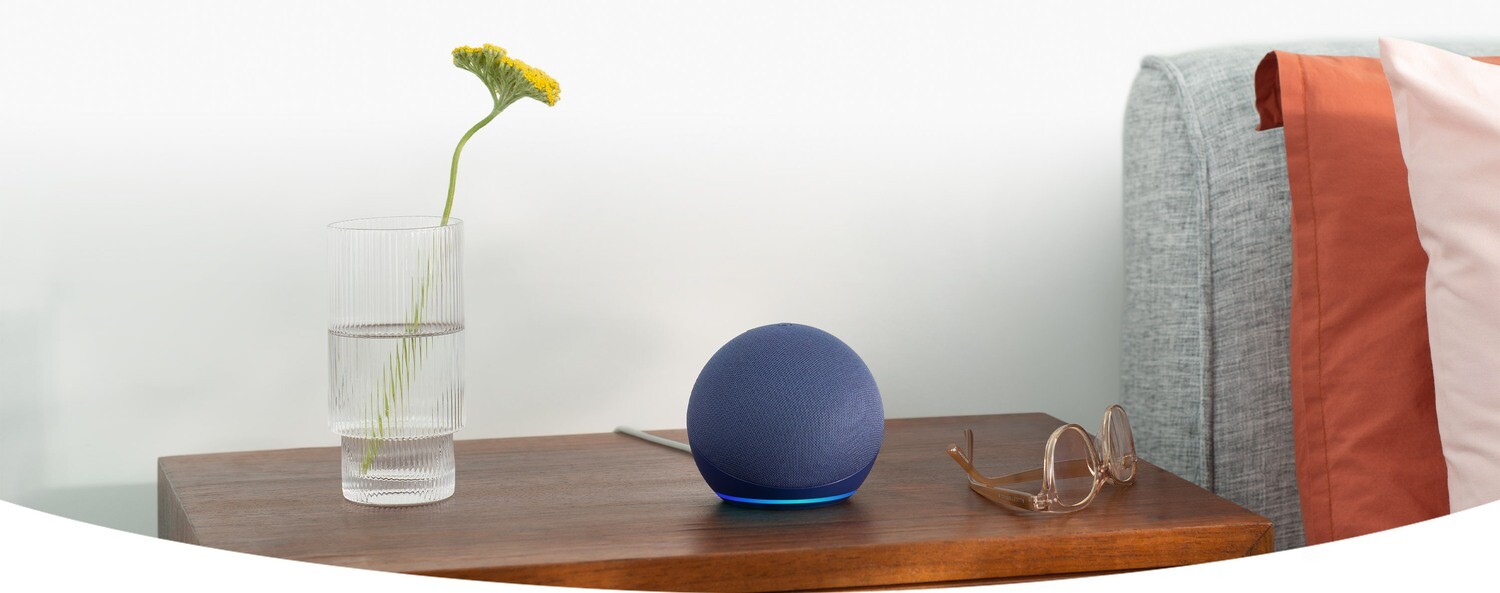 Echo Dot 5ª Geração | O Echo Dot com o Melhor Som já Lançado | Cores Preta e Branca
