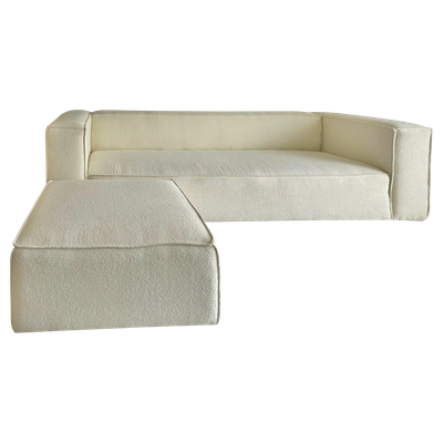 Newport Boucle 3-Seater Sofa