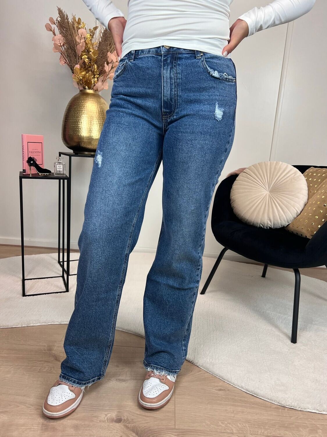 QUEEN WIDE LEG JEANS