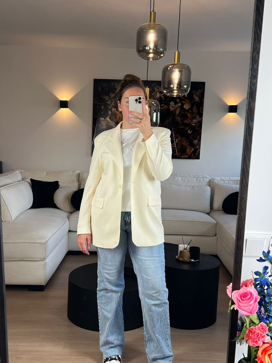 LENA BLAZER GEEL