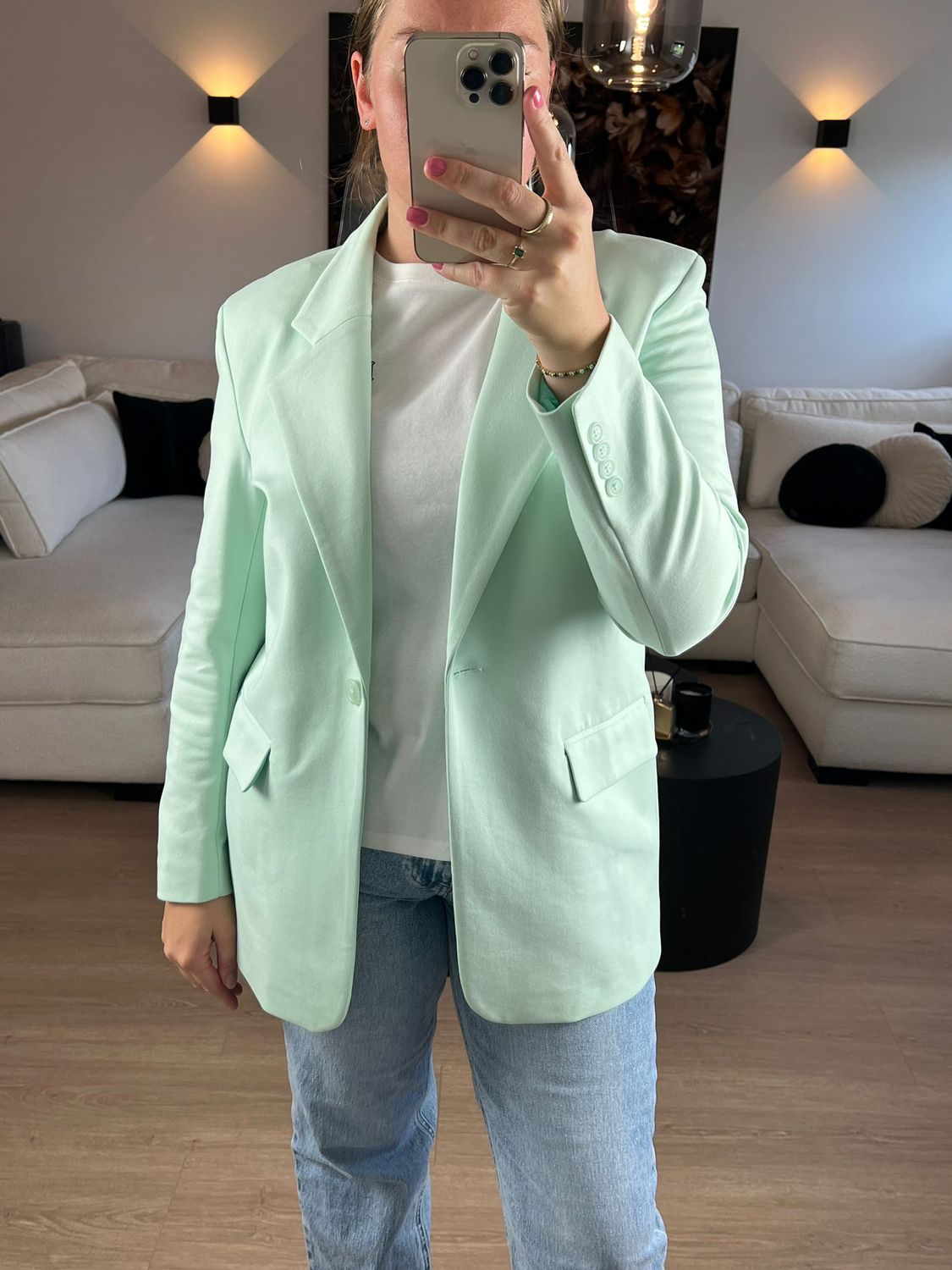 LENA BLAZER GROEN