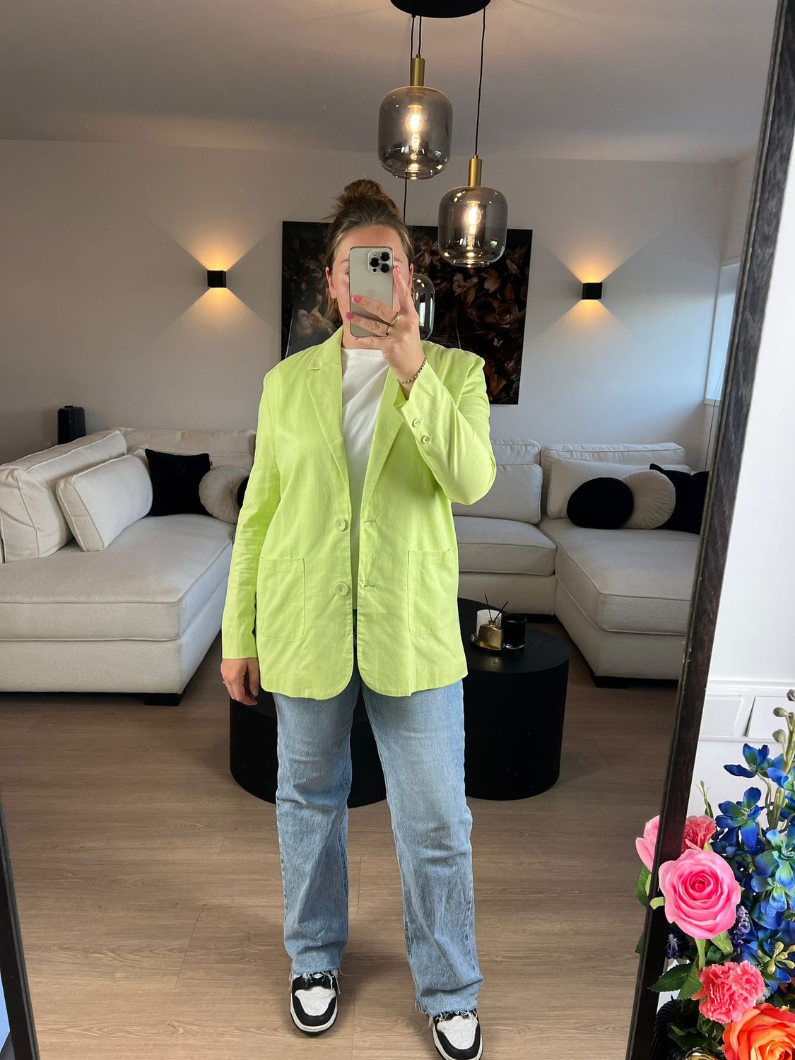 MILA BLAZER LIME