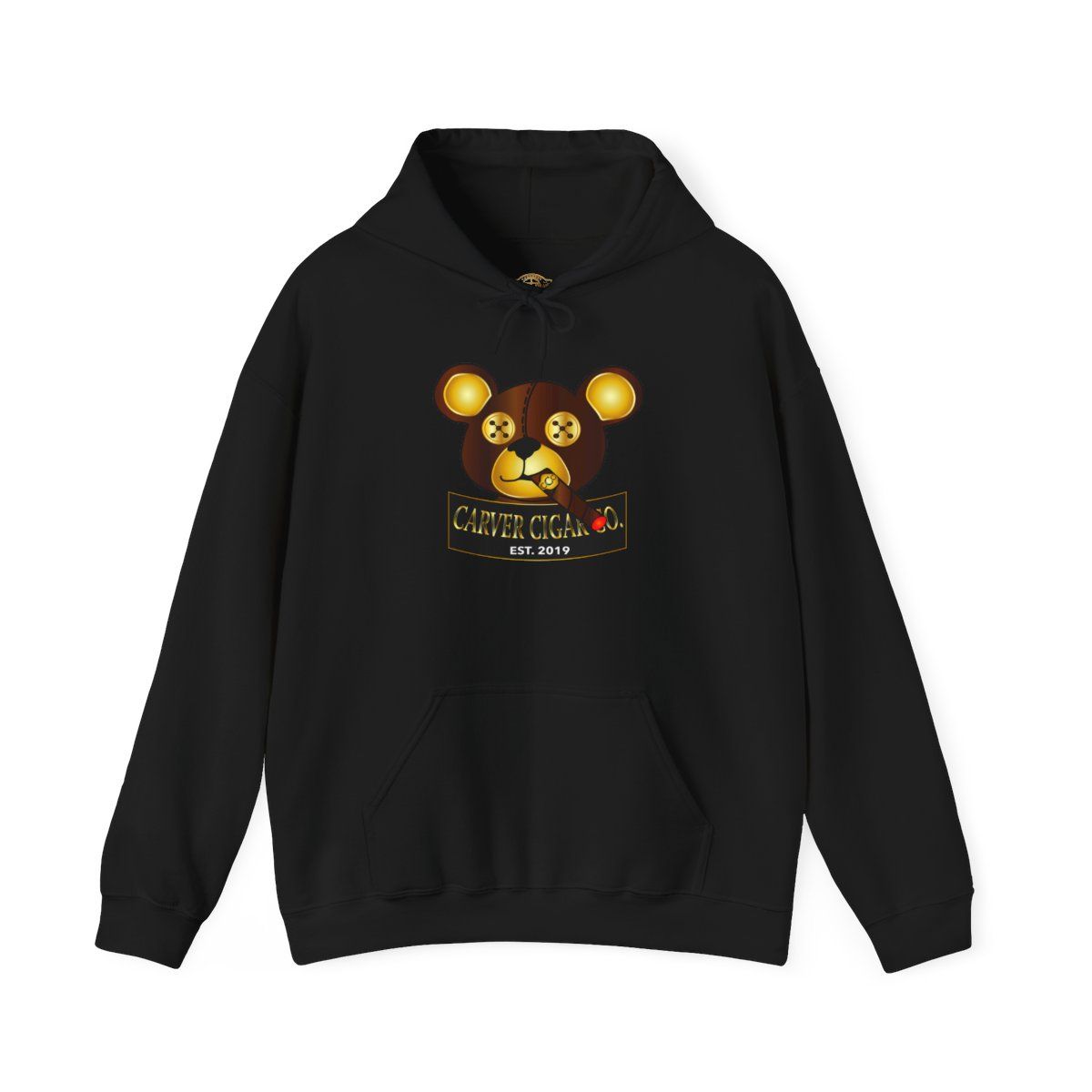 Carver Cigar Bear Hooded Sweatshirt