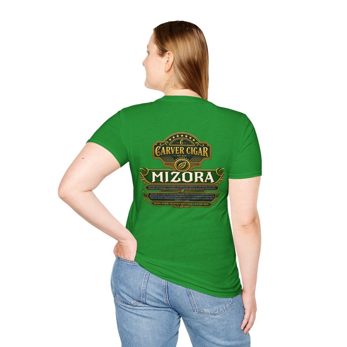 Mizora Carver Cigar Logo T-Shirt