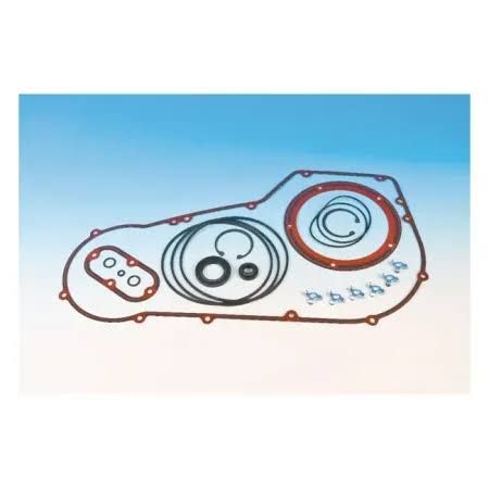 James, primary cover gasket &amp; seal kit. Foamet with bead 94-06 Softail; 94-05 Dyna (NU)