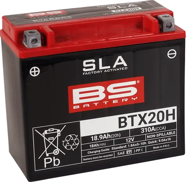 BATTERY BS BTX20H SLA