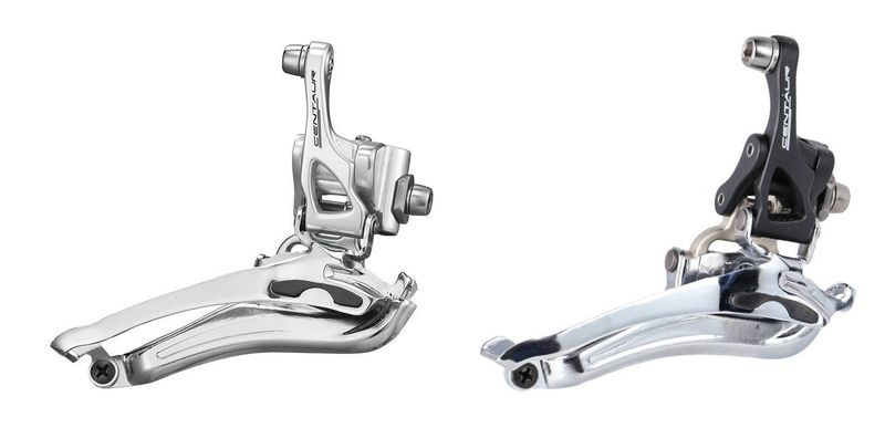 Umwerfer Campagnolo Centaur 2-fach Anlötversion für 11 Fach hinten