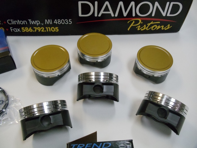 Diamond Pistons 3.0 liter Duratec V6 available in High