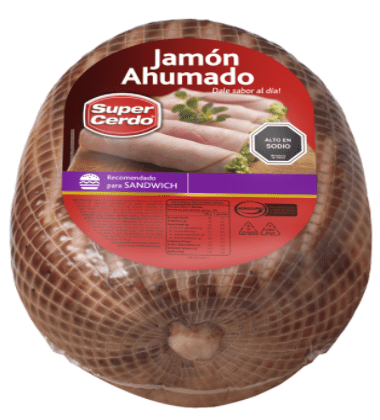 Jamon Ahumado Super Cerdo 500gr