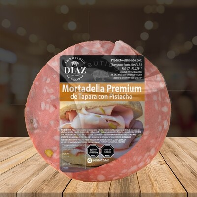 Mortadela Tapara con pistacho 500gr