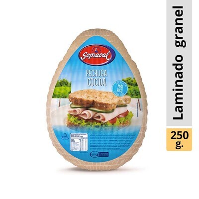 Pechuga de Pavo Cocida 500gr