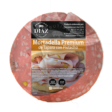 Mortadela Premium Pistacho 250gr