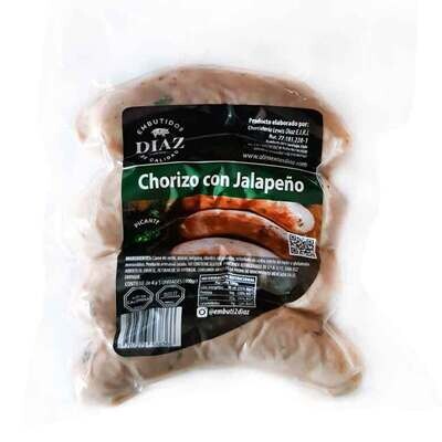 Chorizo con Jalapeño 400gr