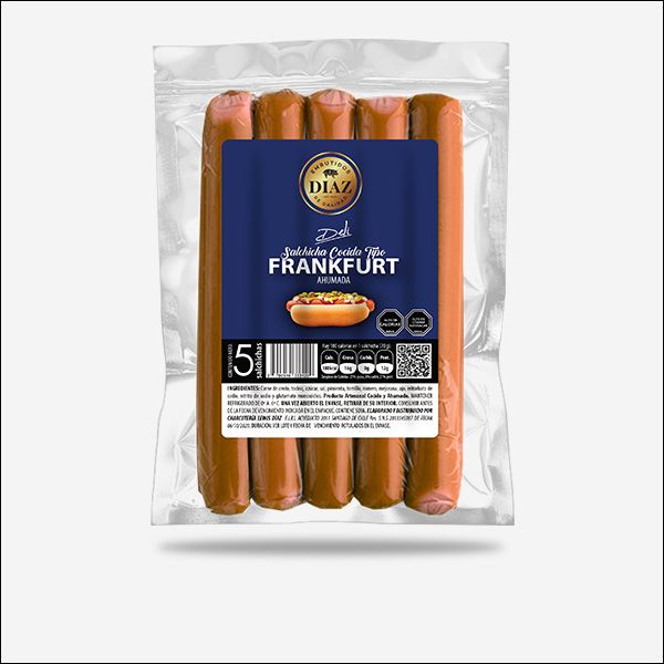 ​Salchicha Franfurkt 5 unidades 400gr
