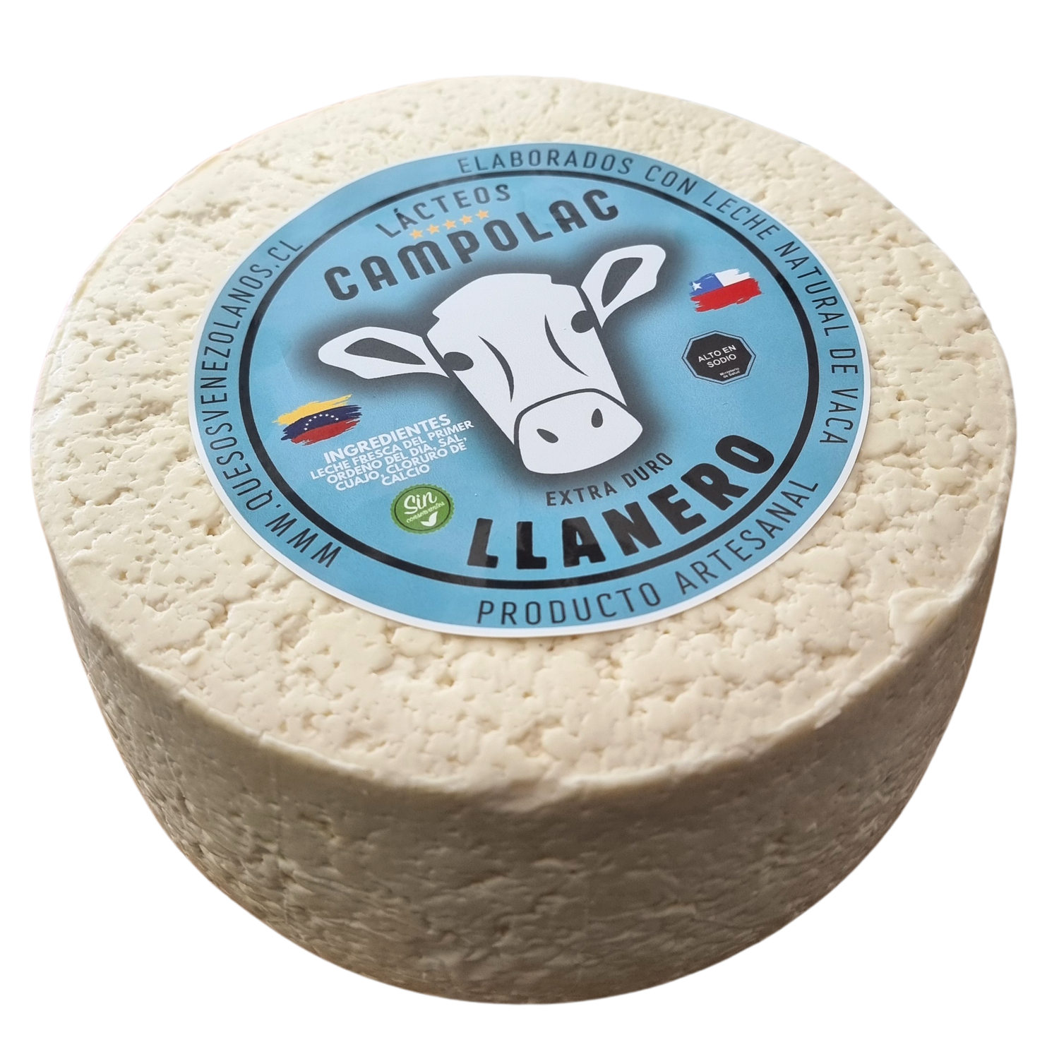 Queso Llanero Madurado Extra Duro Campolac