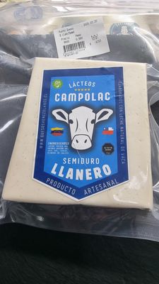 Queso Llanero Semiduro 500gr