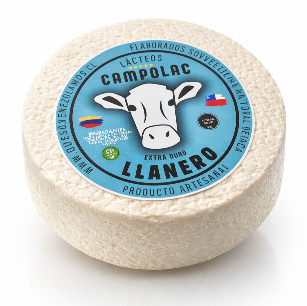 Queso Llanero Madurado Extra Duro Campolac