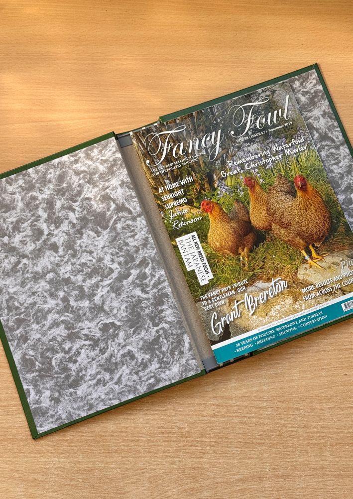 Fancy Fowl Magazine Binder