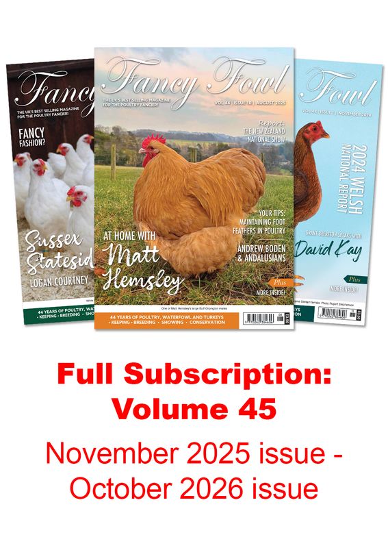 Fancy Fowl UK Full Subscription (Nov 2025 - Oct 2026)