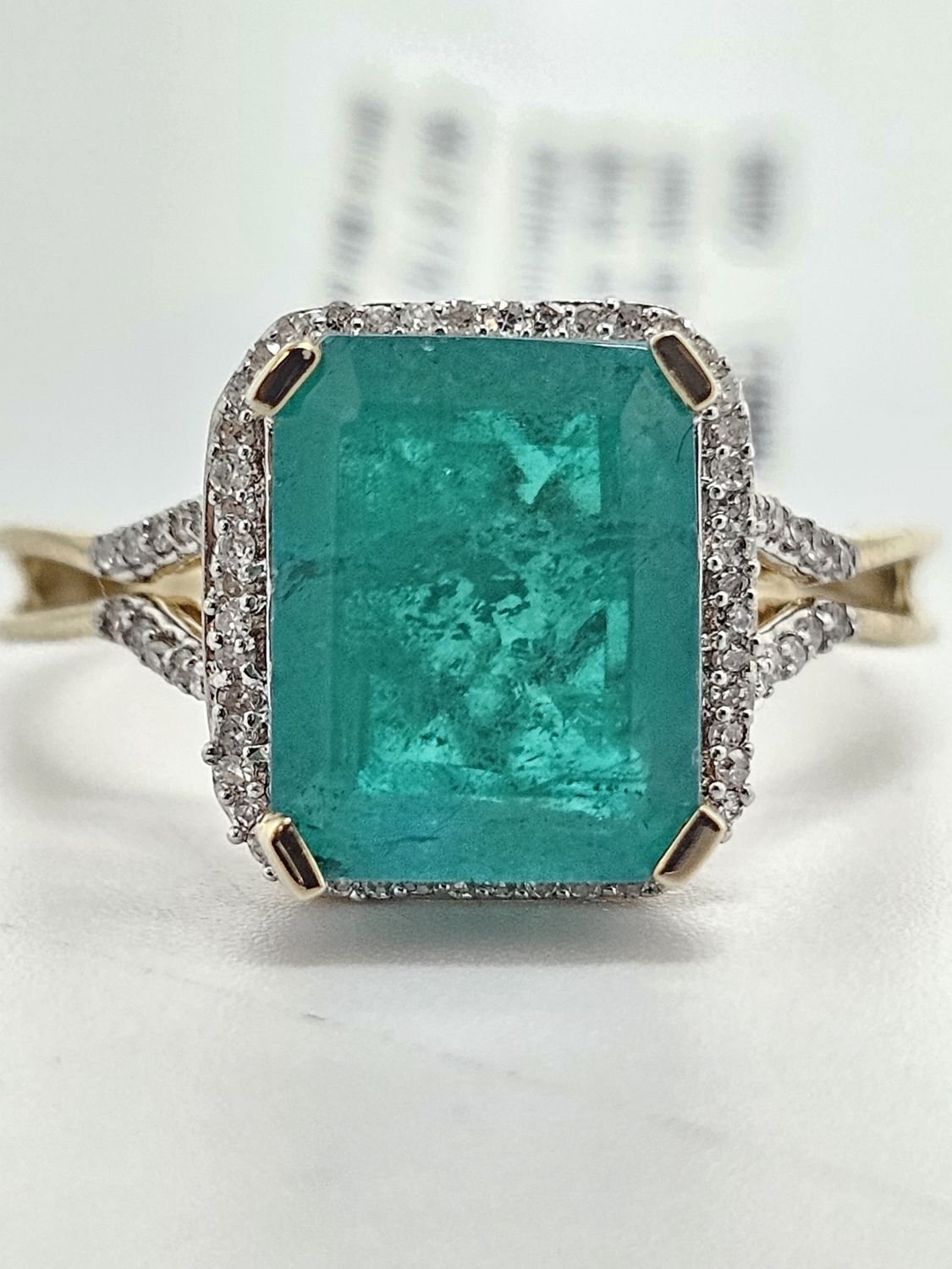 Rectangle Emerald Ring
