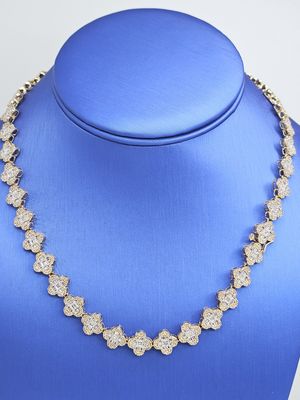 Sparkle Clover Necklace