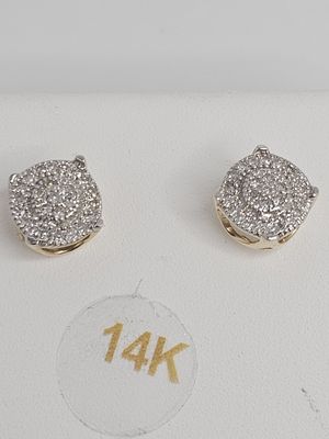 Unisex Round Earrings