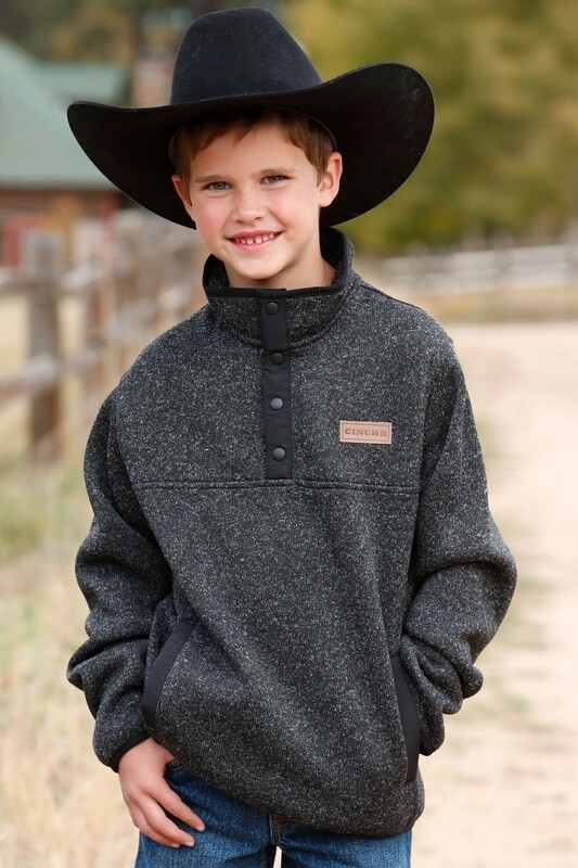 MWK7330004 BOY&#39;S CINCH FLEECE PULLOVER